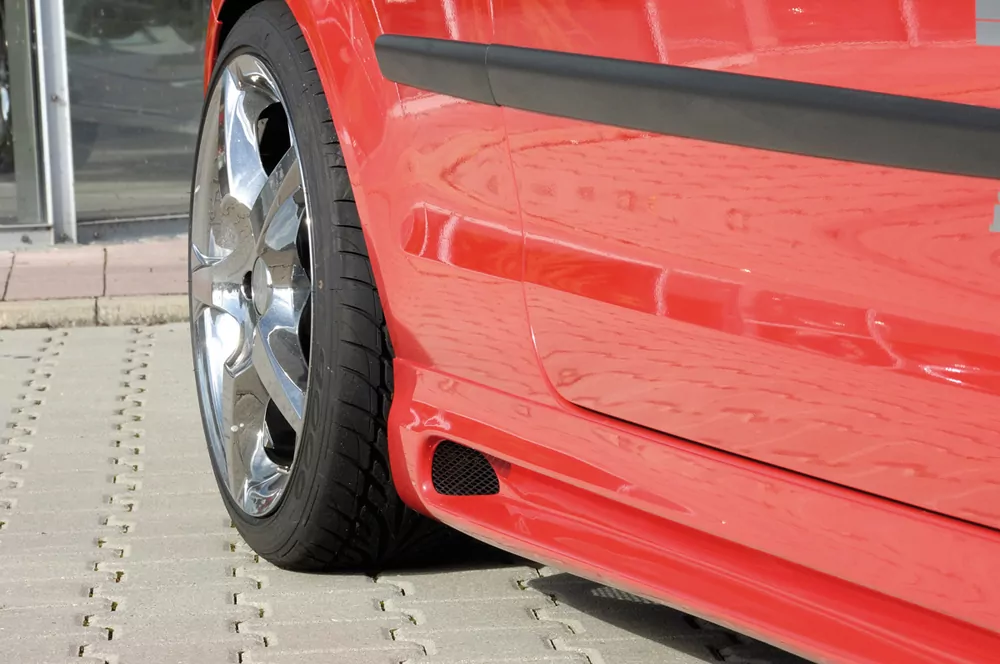 Rieger Seitenschweller für VW Polo 5 (9N) | 5-tür. 00.06- (ab Facelift) auch 9N2/GTI (orig.Schweller müssen demontiert w.)