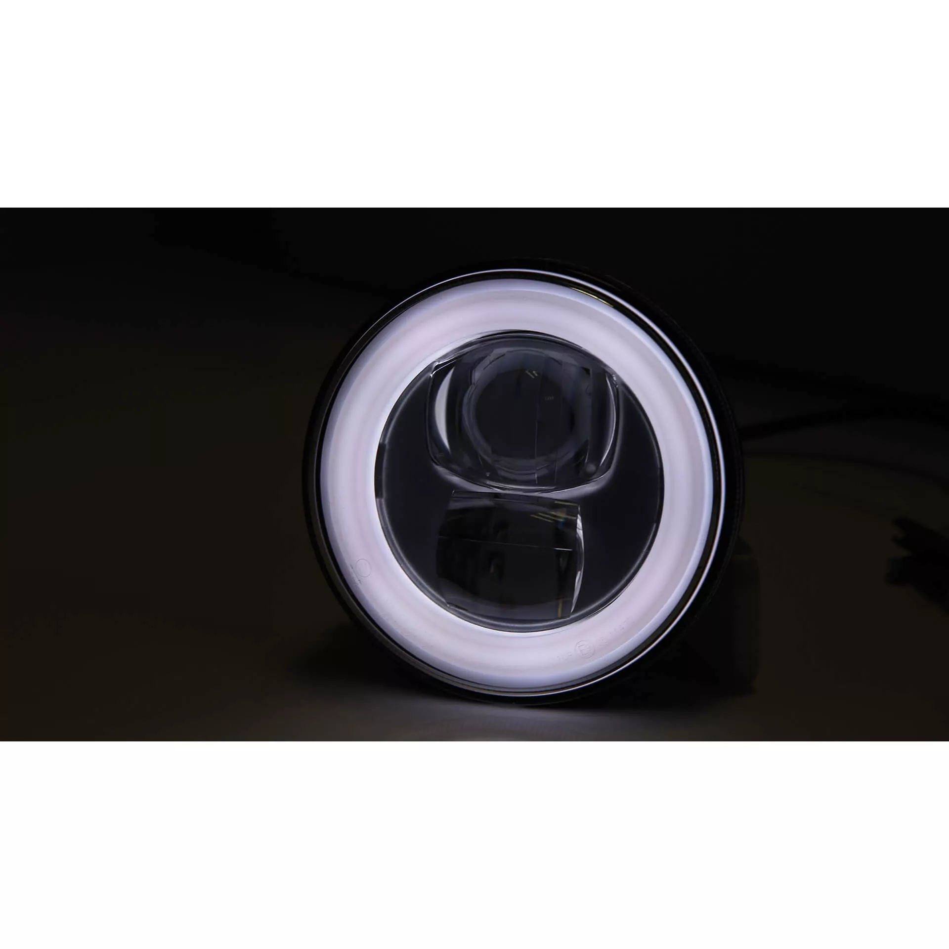 HIGHSIDER LED Hauptscheinwerfereinsatz TYP 9, rund, 4 3/4 Zoll, mit Standlichtring E-geprüft