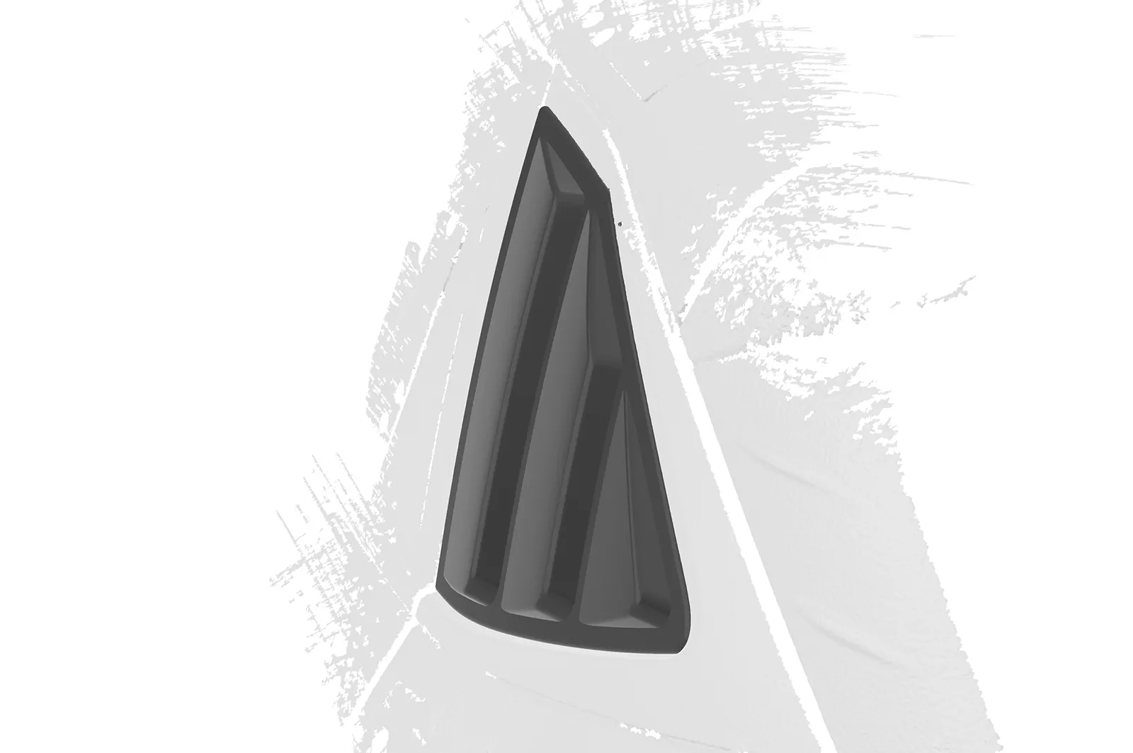 Seitenscheibenblenden für Hyundai I20 (BC3) SSB030 Schwarz Strukturiert