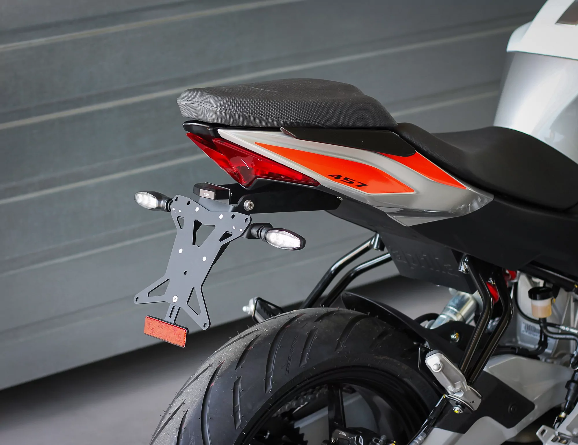 MG Biketec Kennzeichenhalter für Aprilia RS 457 ab 2024