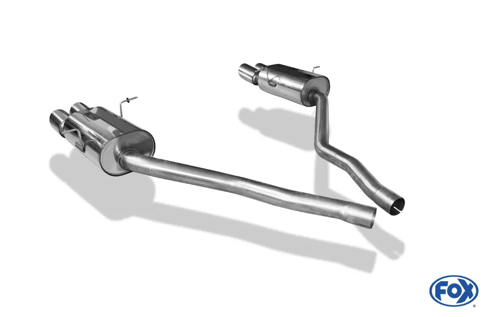 BMW E31 850i  Endschalldämpfer rechts/links - 2x90 Typ 25 rechts/links