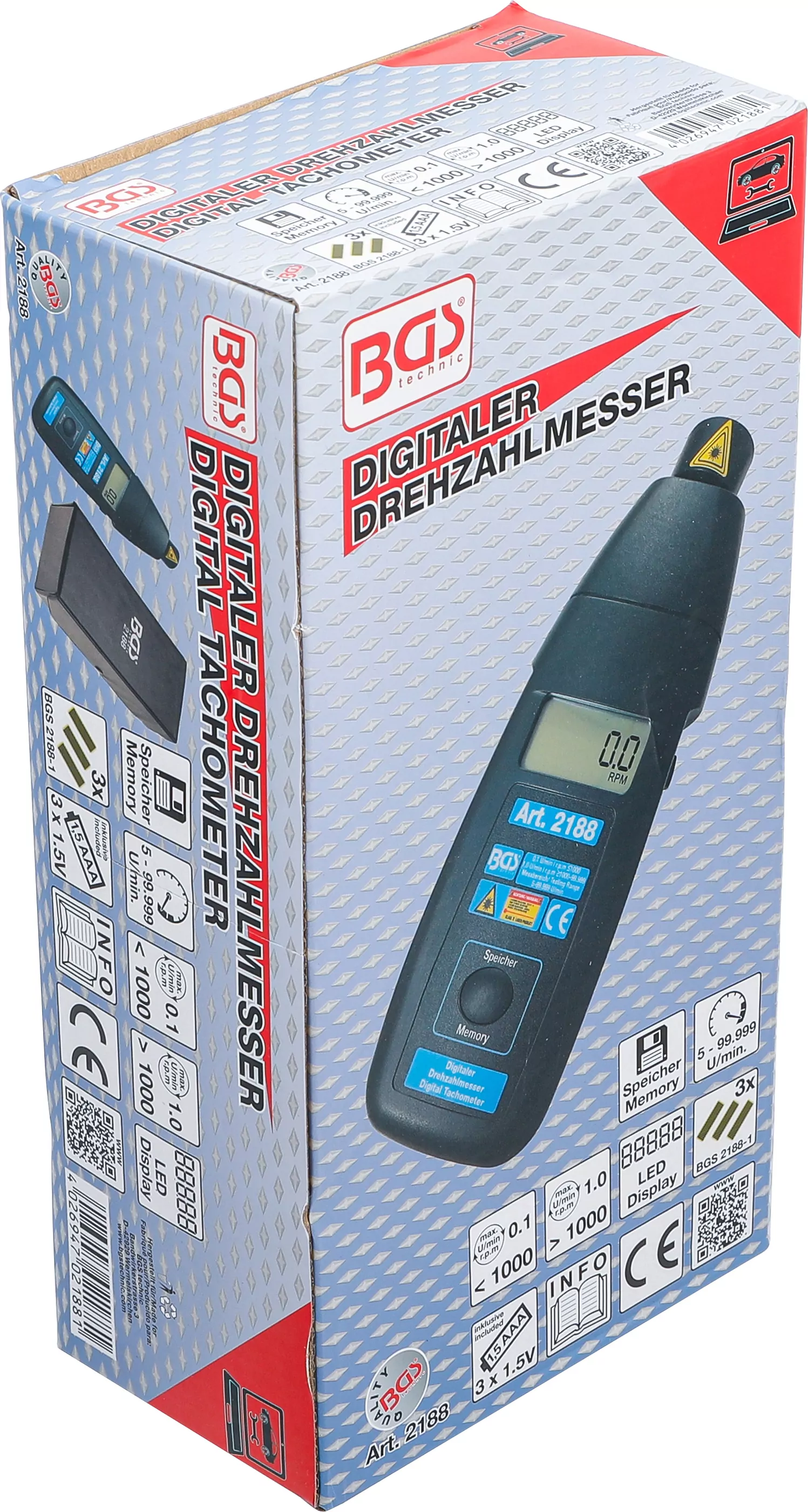 Digitaler Drehzahlmesser