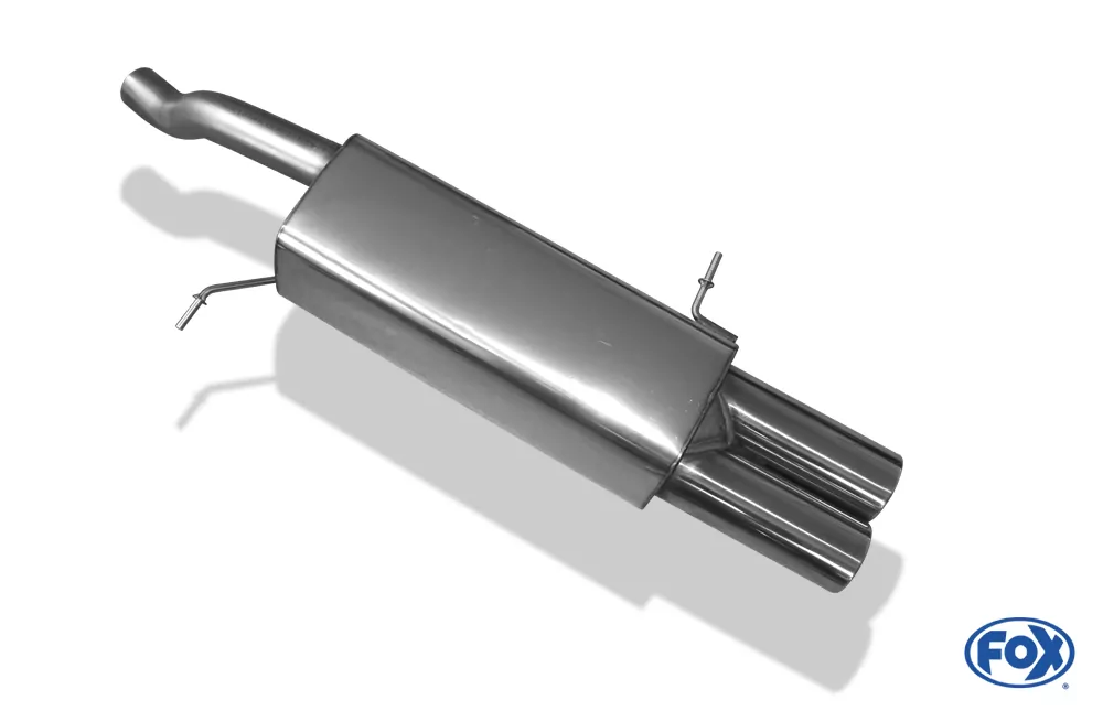 Ford Fiesta VII ST200  Endschalldämpfer - 2x90 Typ 12