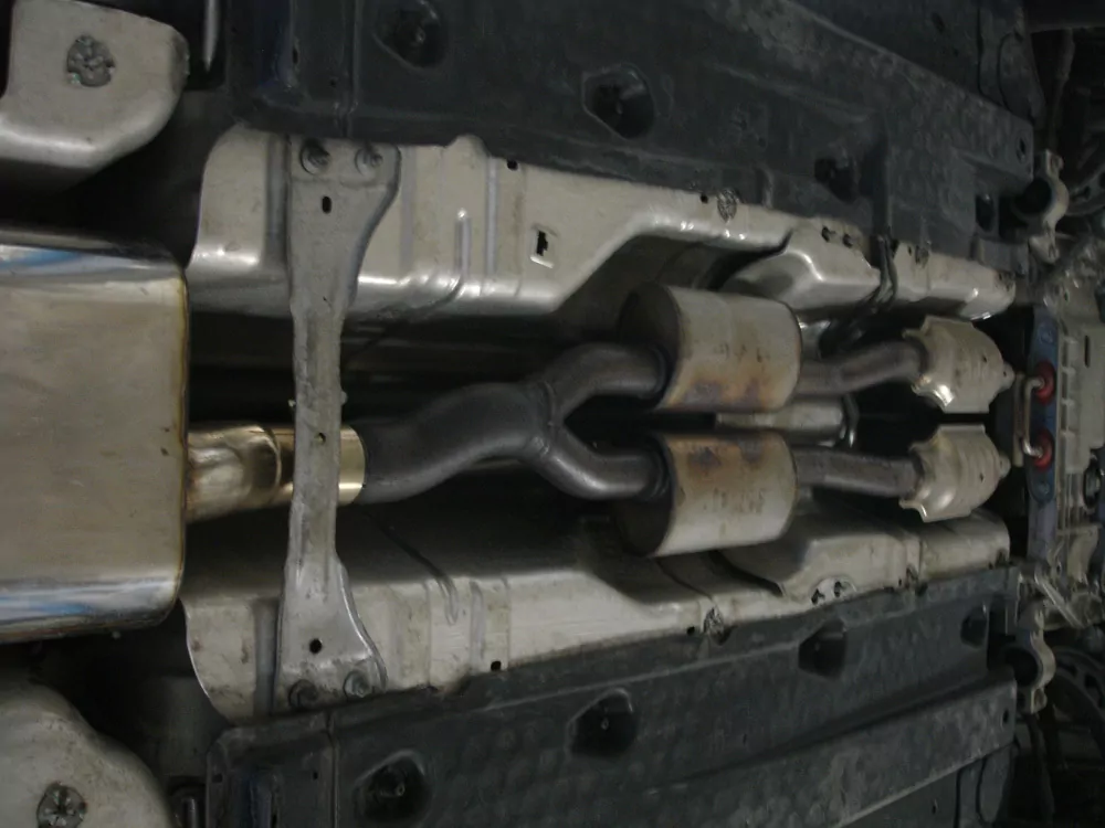 Audi A3 Typ 8P quattro + Sportback  Mittelschalldämpfer Ø70mm