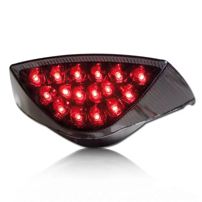 Led-rücklicht Ktm 625 / 640 / 660 / 950/r/990/r/t Getönt, Reflektor Schwarz, E-geprüft