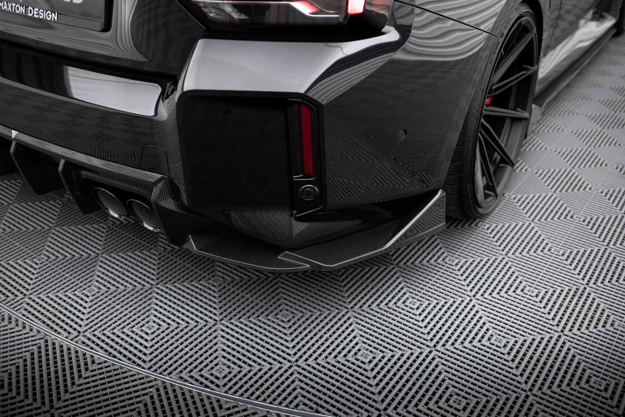 Prepreg Carbon Fiber Heck Ansatz Flaps Diffusor Für BMW M2 G87