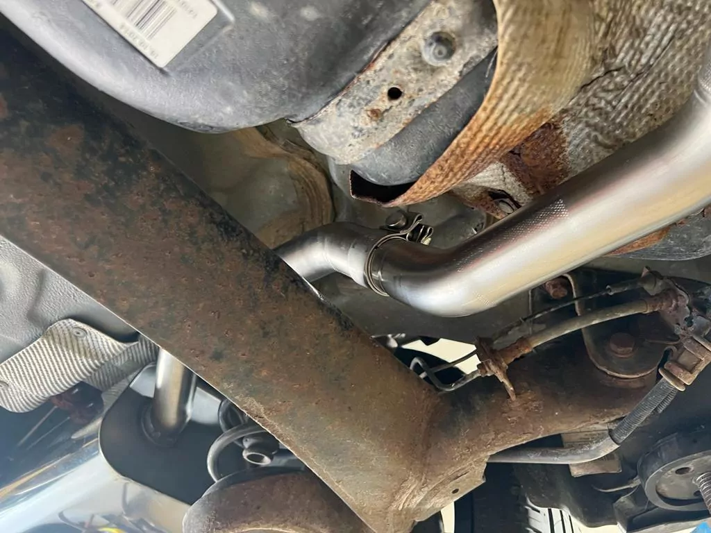 Fiat 500/ 500C  Endschalldämpfer - 2x80 Typ 25