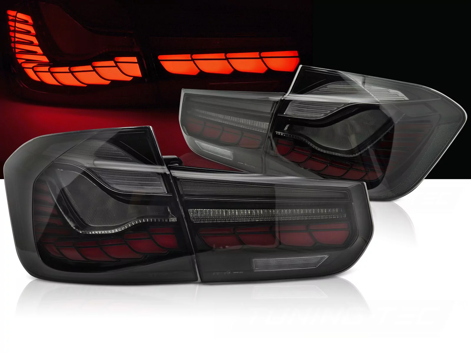Oled Tail Lights Smoke Fits Bmw F30 11-18