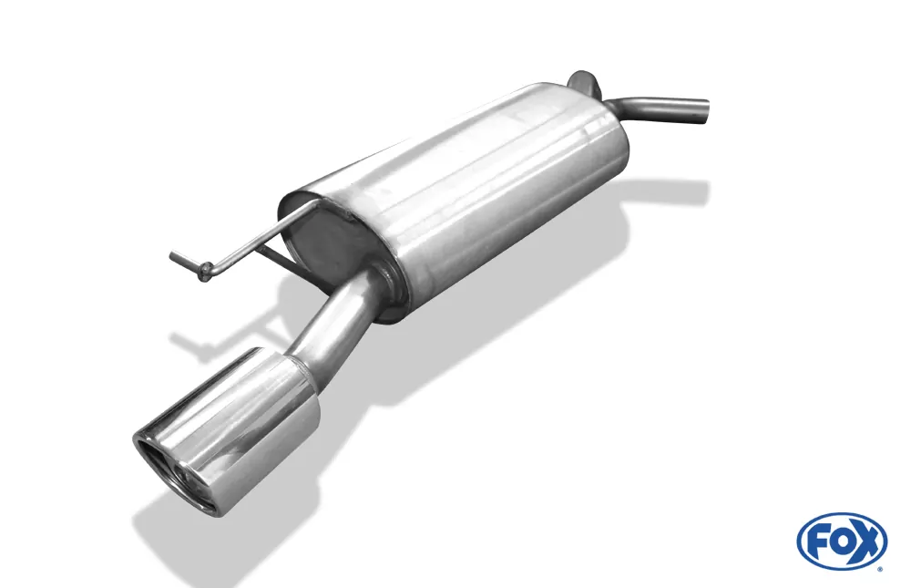 Audi TT 8N - Frontantrieb  Endschalldämpfer - 1x100 Typ 17