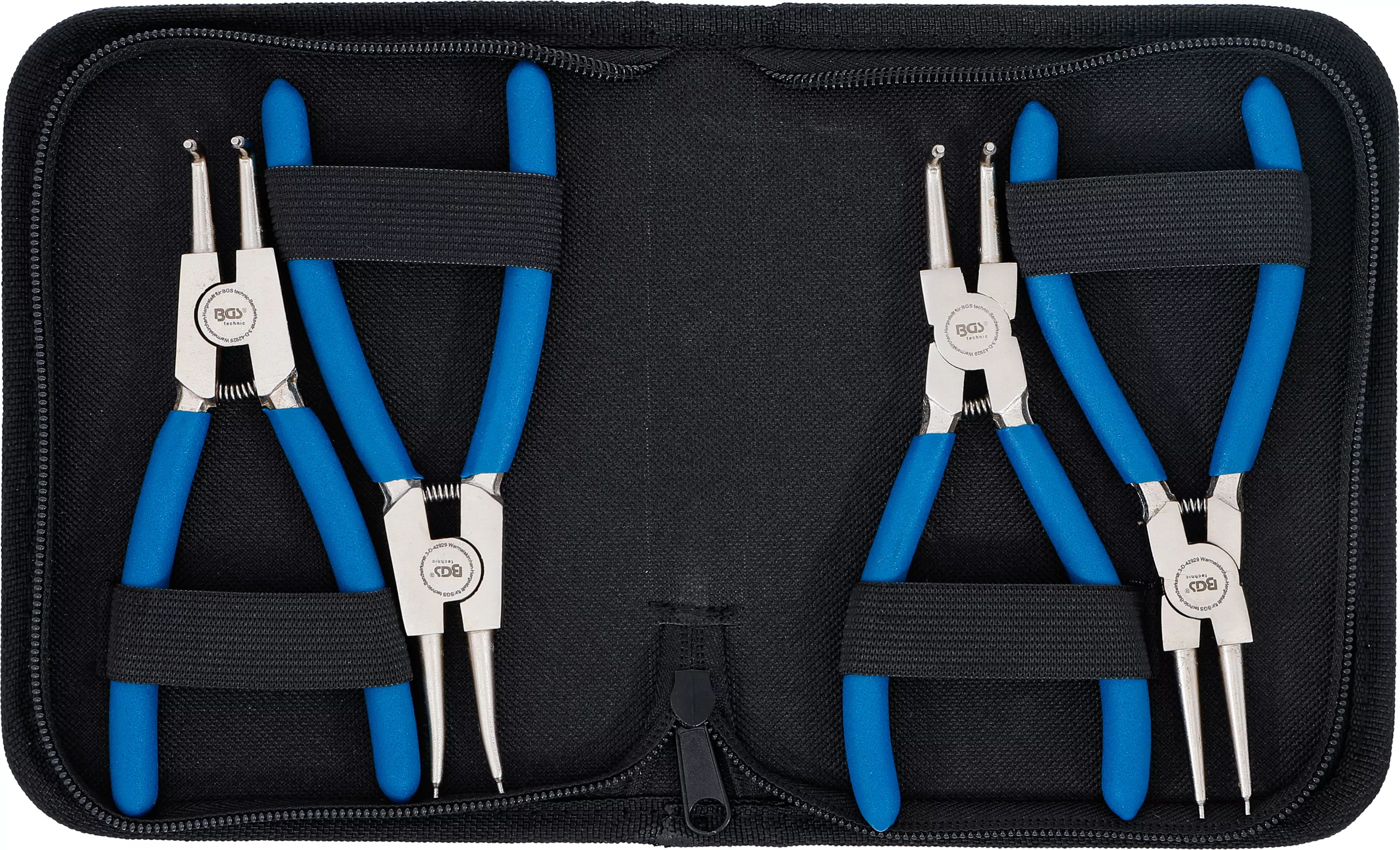 Sprengringzangen-Satz | 150 mm | 4-tlg.