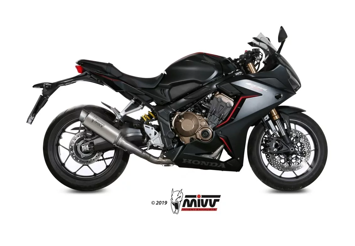 MIVV GPPro Titan Mit Kat Honda CBR 650 R ´19-21/Honda CB 650 R ´19-21