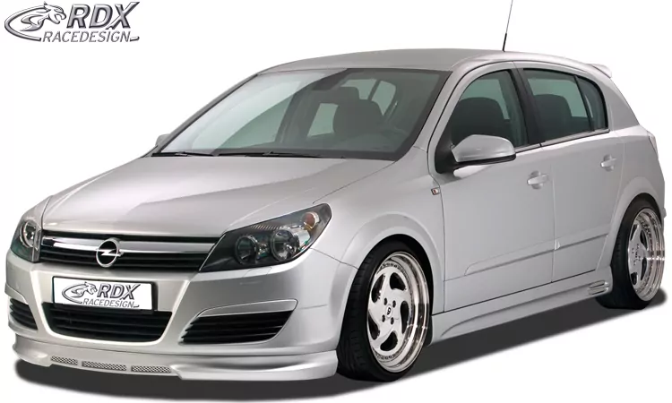 RDX Frontspoiler für OPEL Astra H 4/5 türig Frontlippe Front Ansatz Spoilerlippe