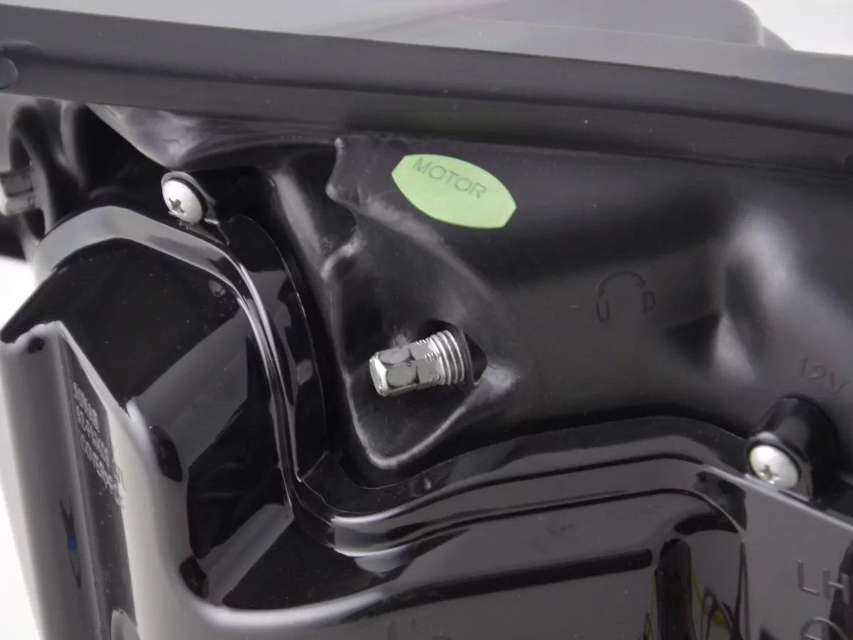 Scheinwerfer Set Daylight LED TFL-Optik Ford Fiesta Bj. 08-12 schwarz