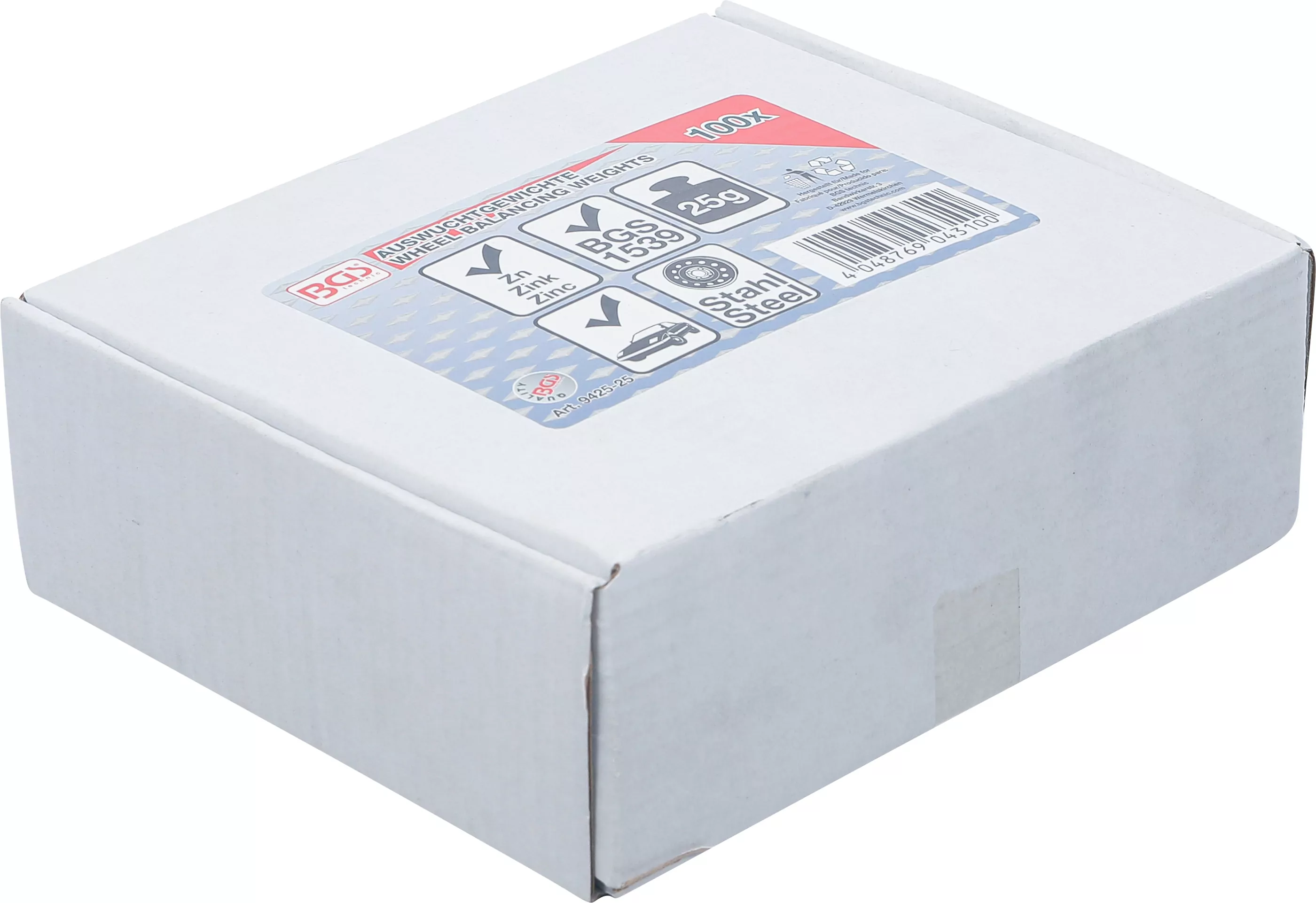 Auswuchtgewichte | 25 g | 100-tlg.