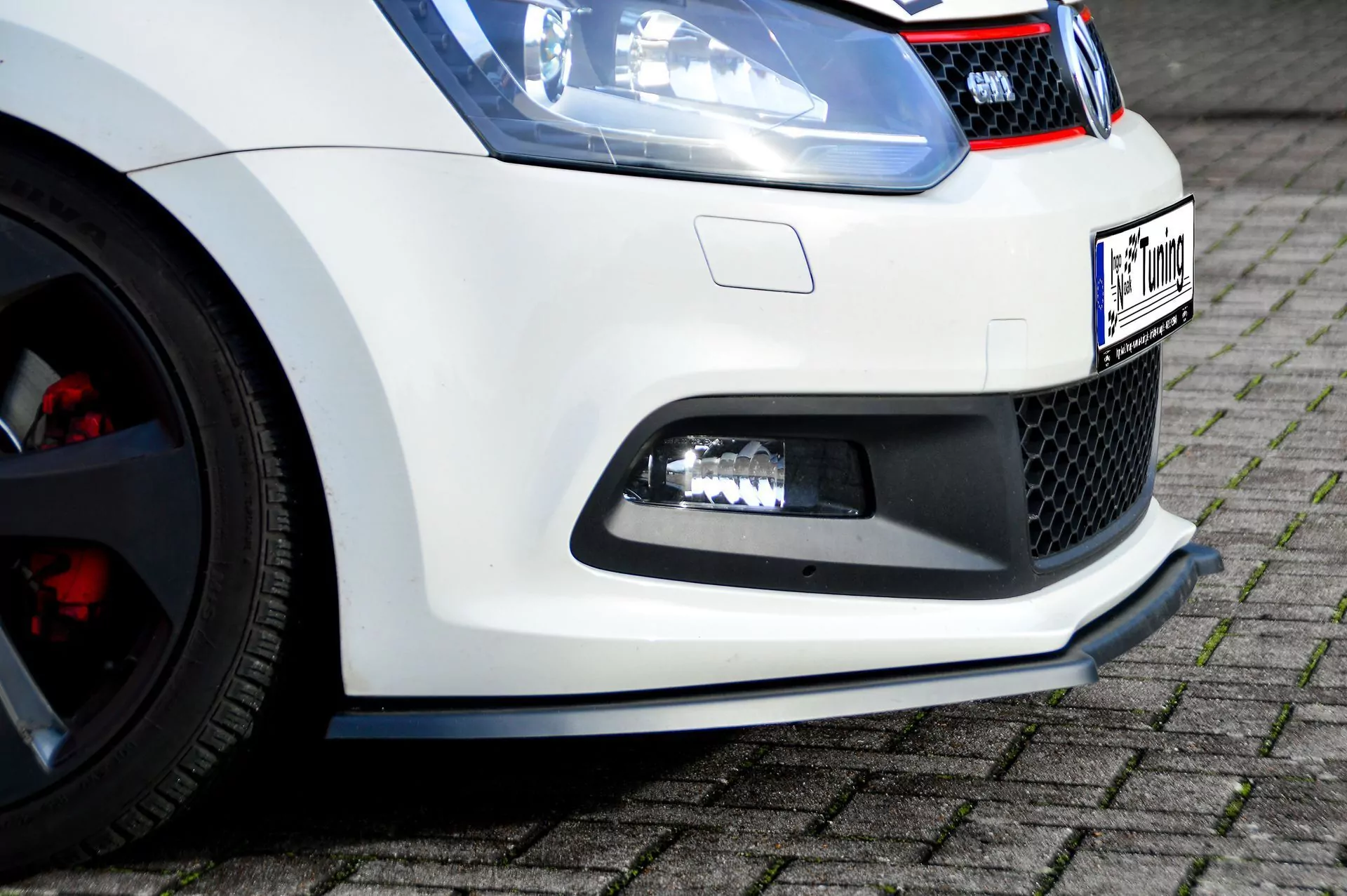 Spoilerschwert Frontspoilerlippe Cuplippe für VW Polo 6R GTI