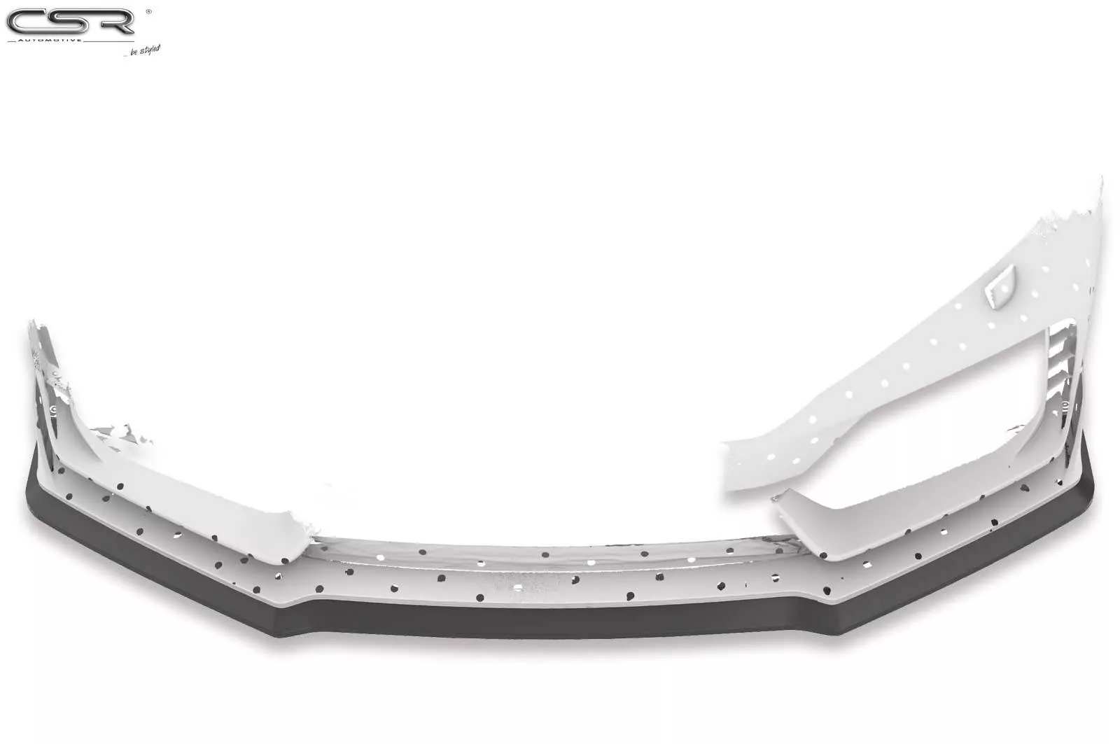 Cup-Spoilerlippe mit ABE für Honda Civic FK8 Type R CSL440-M Carbon Look (matt)