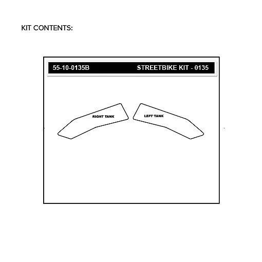 Stompgrip Traction Pad Volcano für BMW K 1600 Grand America 19-21 Schwarz