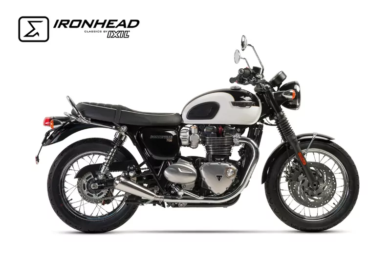 IRONHEAD Endschalldämpfer TRIUMPH Bonneville T120, 16- E-geprüft