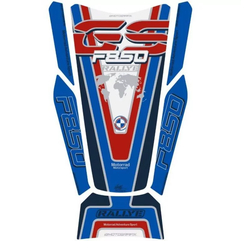 BMW F 850 GS Adventure Motografix 3D Gel Tank Pad Protector TB047RLY