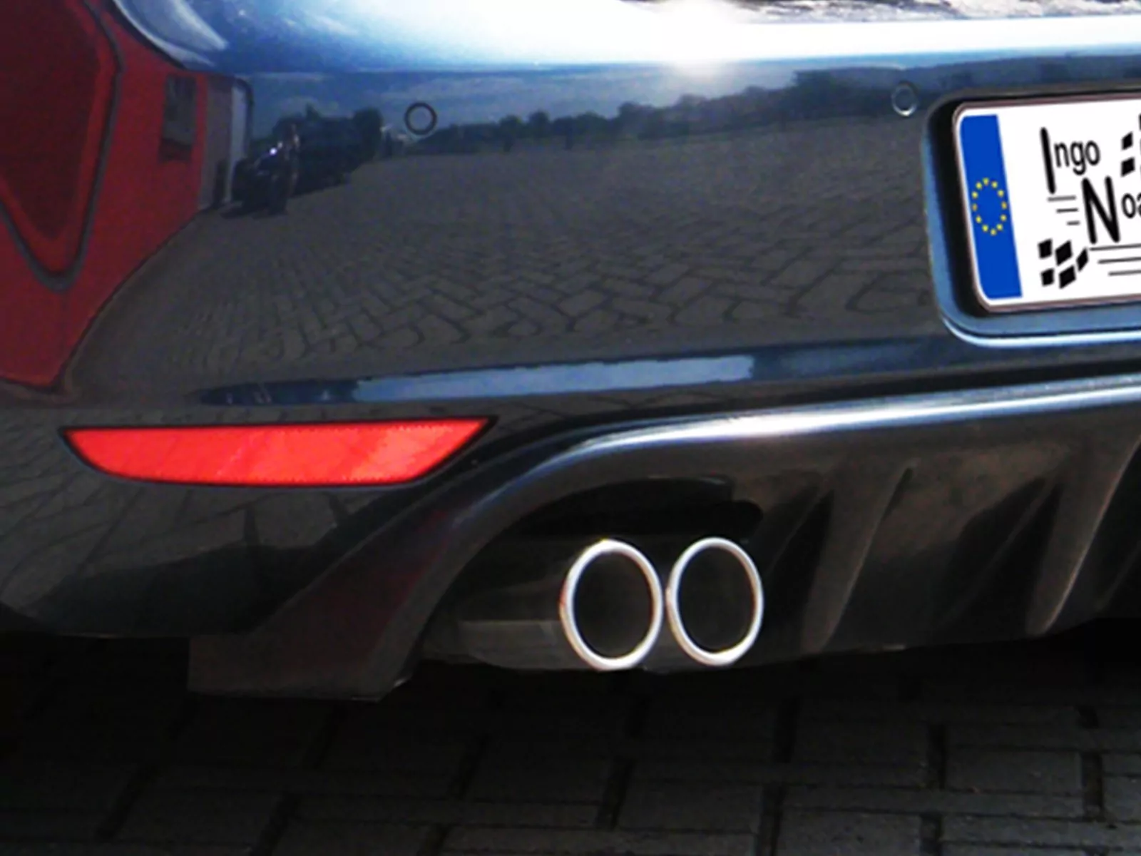 Heckdiffusor für VW Golf 6 1K