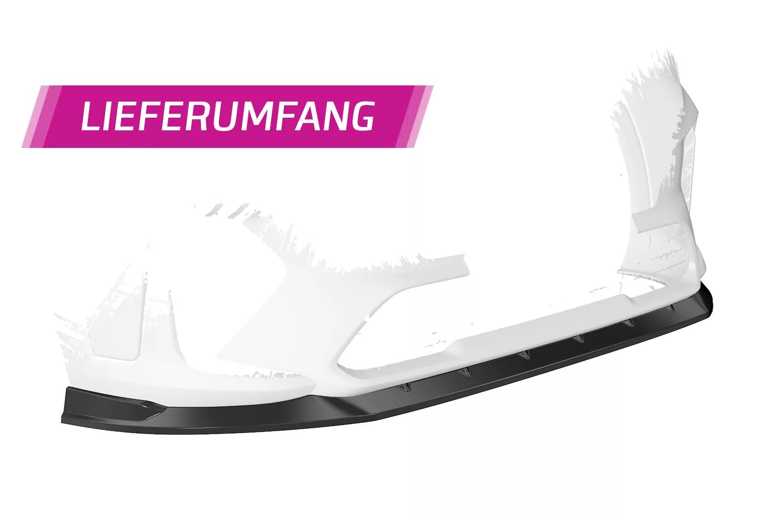 Cup-Spoilerlippe für Hyundai Tucson (TLE) N-Line CSL511-M Carbon Look (matt)