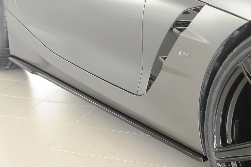 Rieger Seitenschweller rechts ansatz glanz schwarz für BMW Z4 (G4Z/G29) Roadster 03.19-