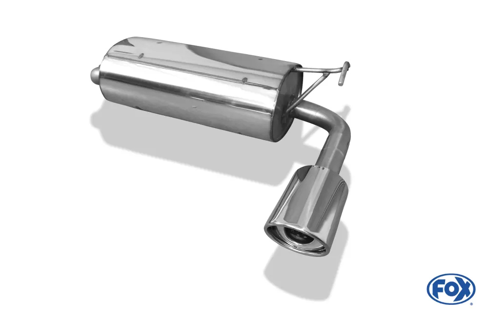 Mitsubishi Outlander 4WD  Endschalldämpfer - 115x85 Typ 33