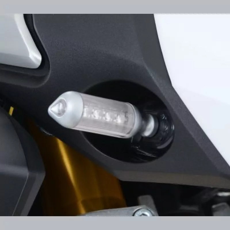R&G Micro Blinker Adapter Set vorn Suzuki 1000 V-Strom ´14- / GSX-S 1000 FA ´15-