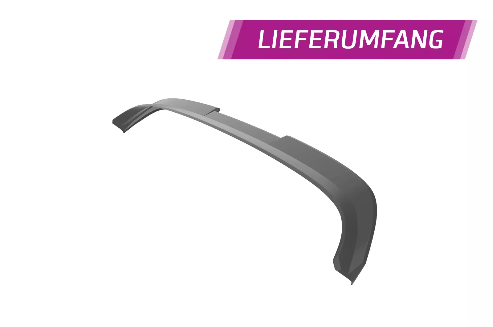 Heckflügel mit ABE für Seat Tarraco FR HF927 Schwarz Strukturiert