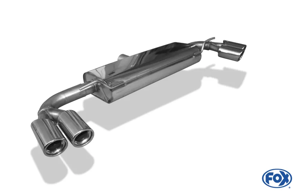 Audi TT 8J - Turbo  Endschalldämpfer rechts/links - 2x80 Typ 17 rechts/links