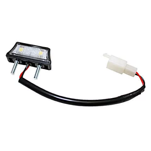 HIGHSIDER smart LED Kennzeichenbeleuchtung Schwarz (1Stck)