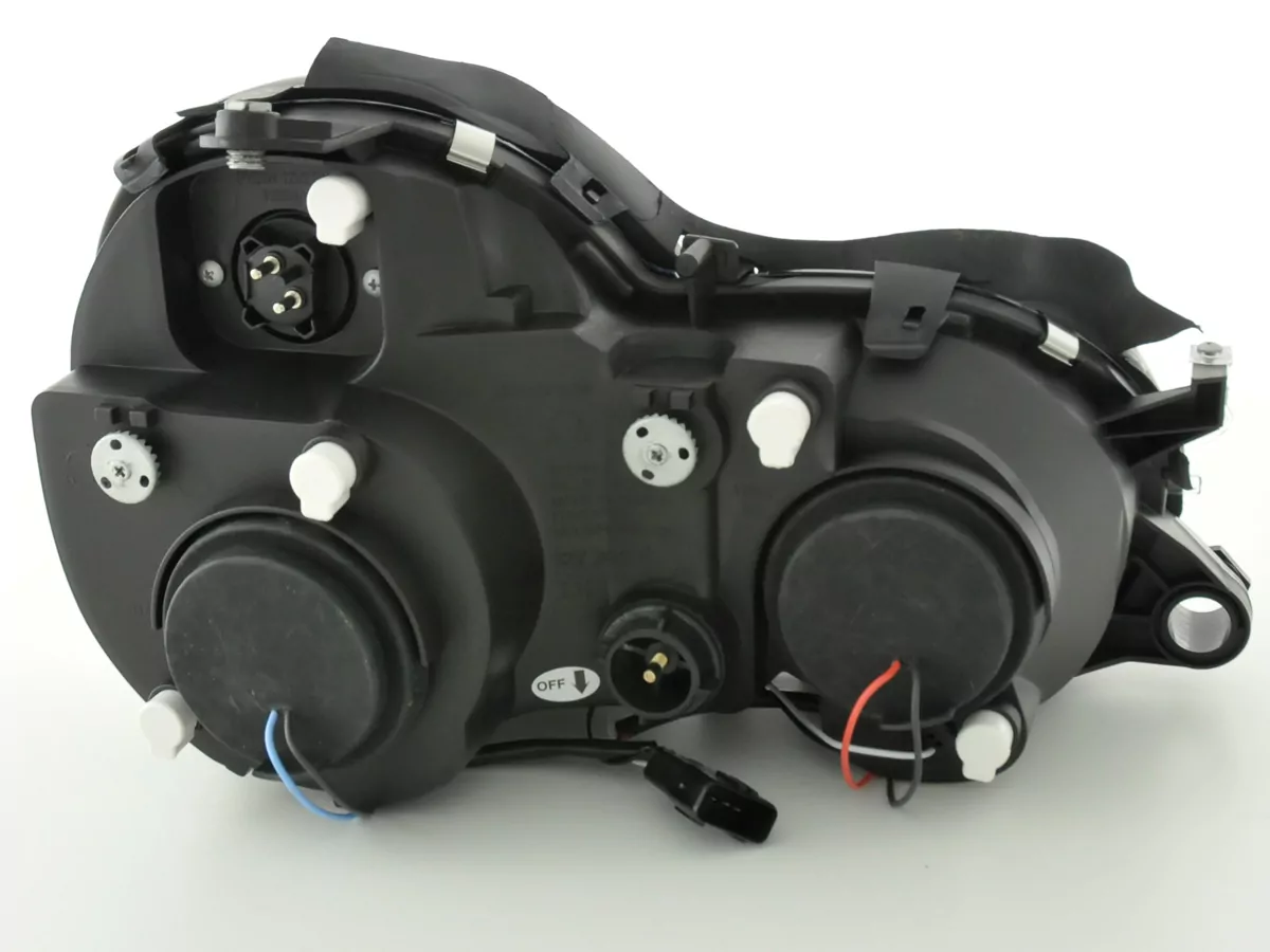 Scheinwerfer Set Mercedes CLK Typ W208 Bj. 98-02 schwarz