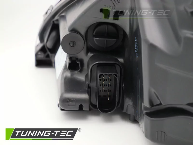 Headlight Black Right Side Tyc Fits  Ford Focus Mk2 08-10