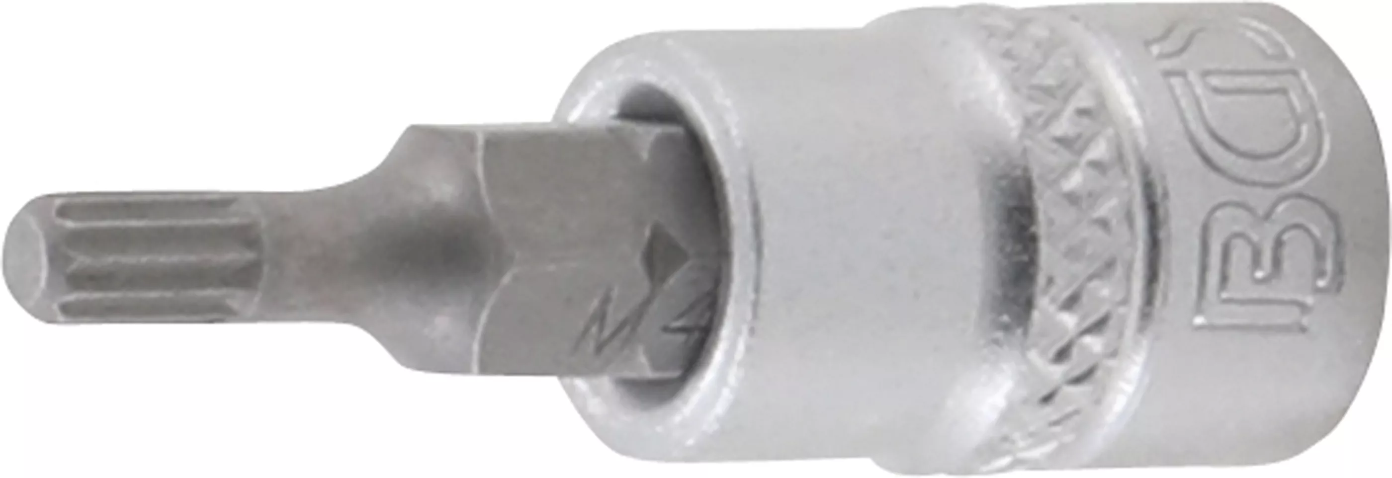 Bit-Einsatz | Antrieb Innenvierkant 6,3 mm (1/4") | Innenvielzahn (für XZN) M4