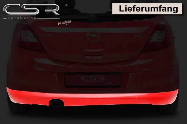 Aktion: Heckansatz für Opel Corsa D HA077
