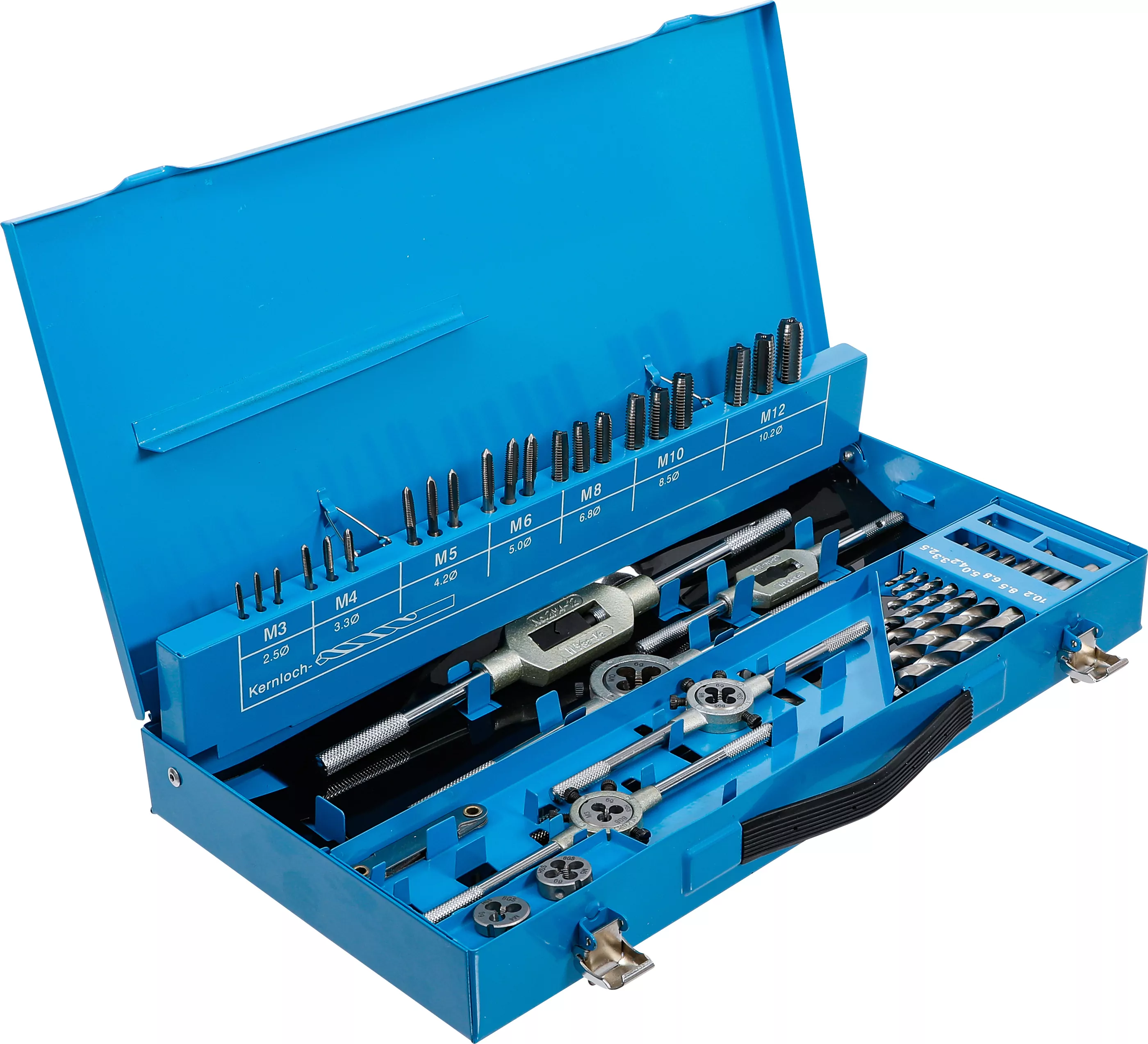 Gewindeschneid-Satz | M3 - M12 | 44-tlg.