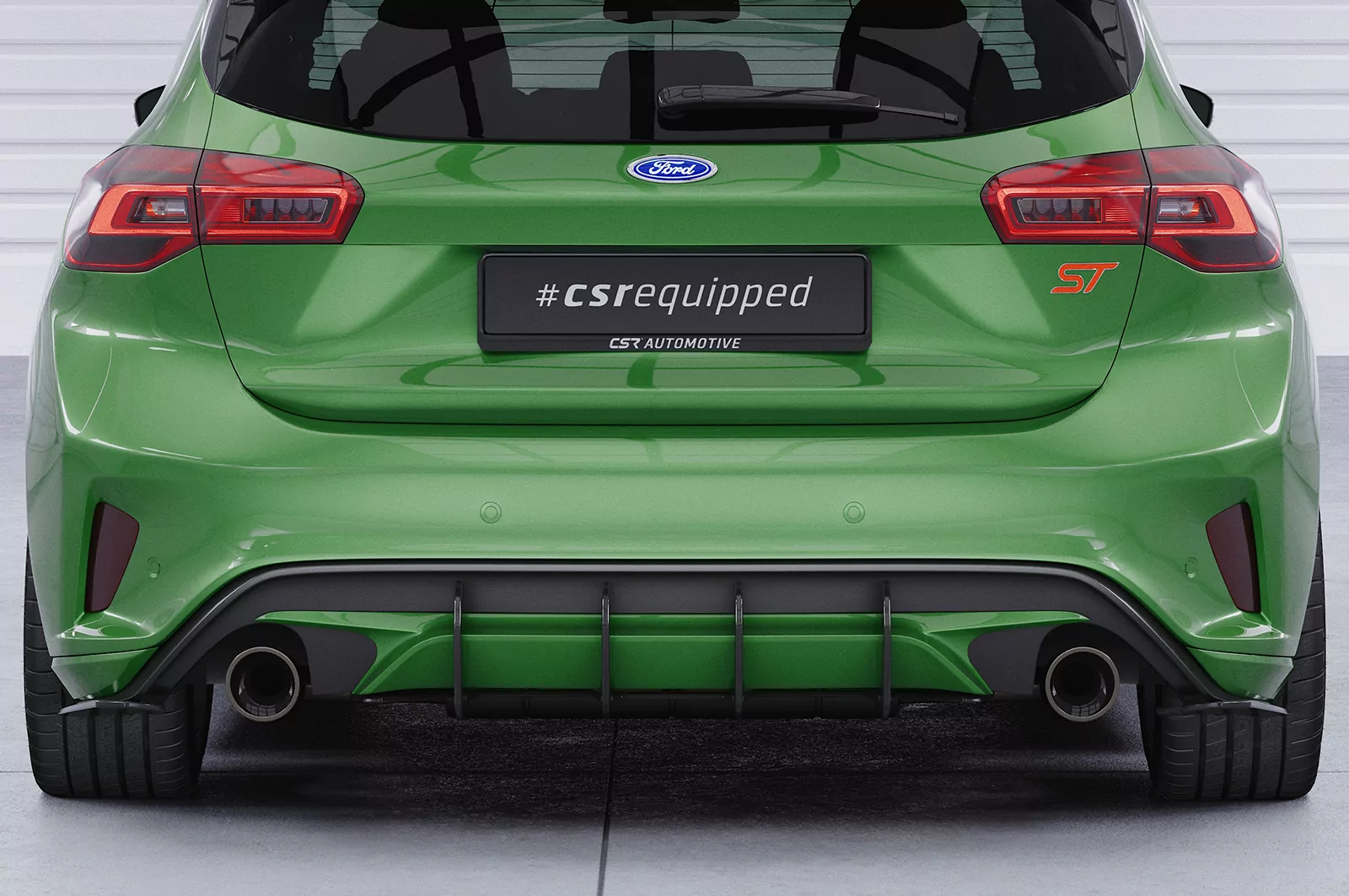 Racing Diffusor / Heckansatz für Ford Focus MK4 ST HA337