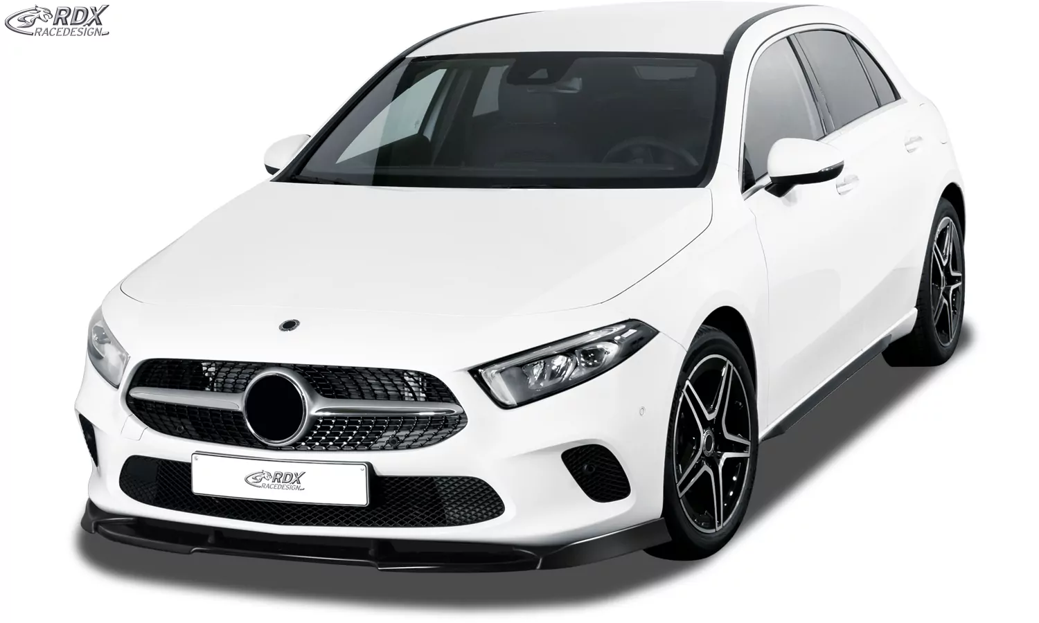 RDX Frontspoiler VARIO-X für MERCEDES A-Klasse W177 / V177 Frontlippe Front Ansatz Vorne Spoilerlippe