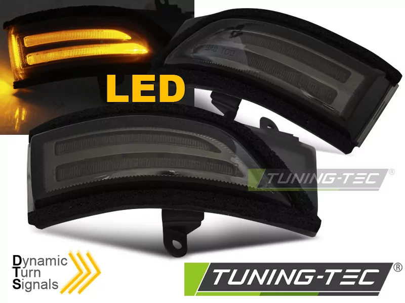 Side Direction In The Mirror Smoke Led Seq Fits  Subaru Forester / Impreza / Legacy / Outback