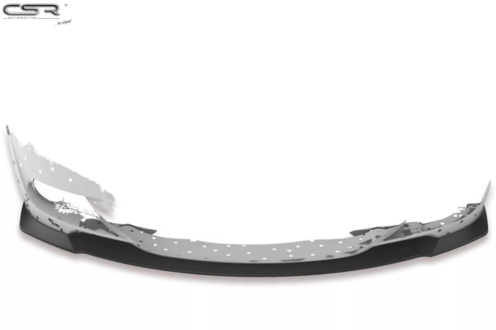 Cup-Spoilerlippe mit ABE für BMW 3er E92 / E93 M-Paket CSL418-M Carbon Look (matt)