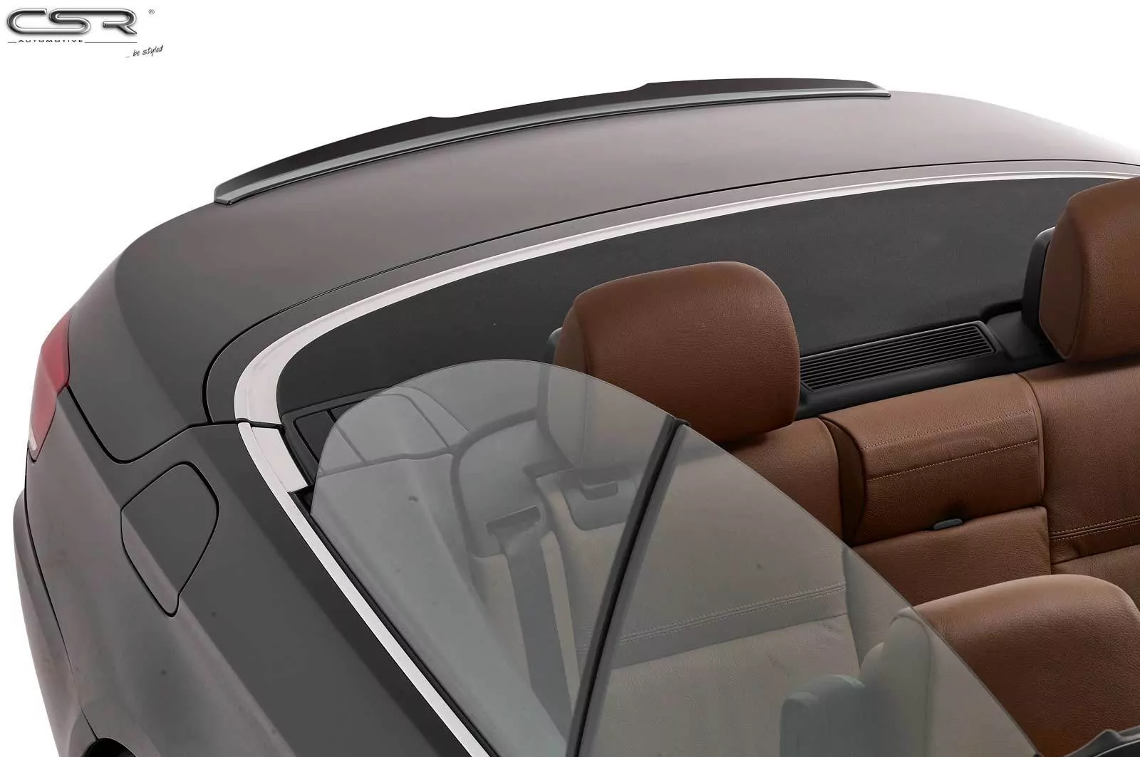 Heckflügel mit ABE für BMW 3er E92 / E93 HF726-M Carbon Look (matt)