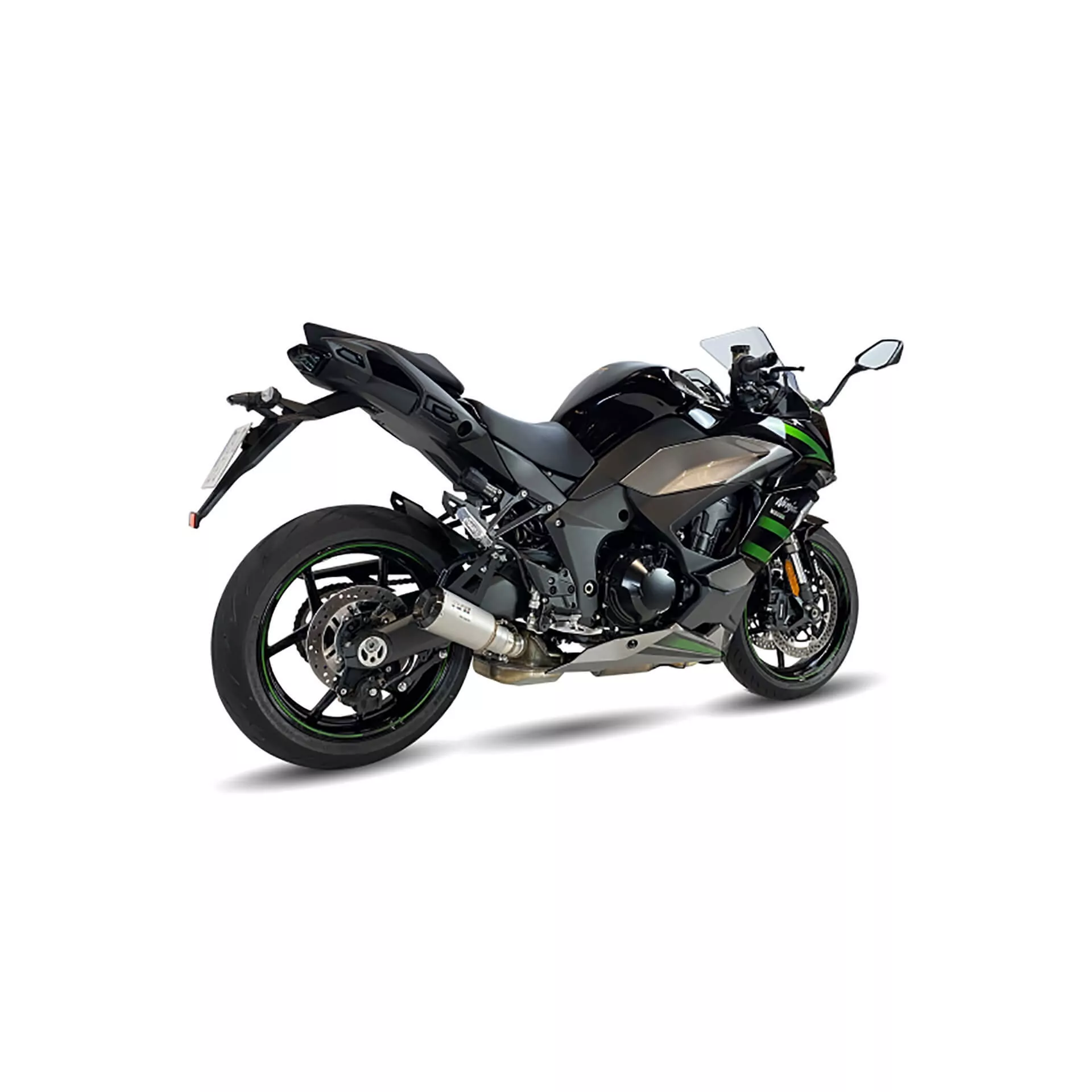 IXIL RC Silencer Stainless Steel / Carbon - Kawasaki Ninja 1000 SX - CK7294RC