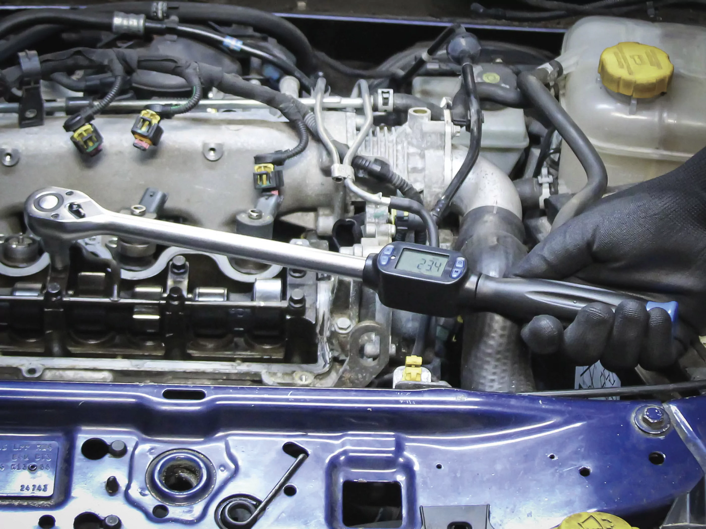 Digitaler Drehmomentschlüssel | Abtrieb Außenvierkant 12,5 mm (1/2") | 40 - 200 Nm