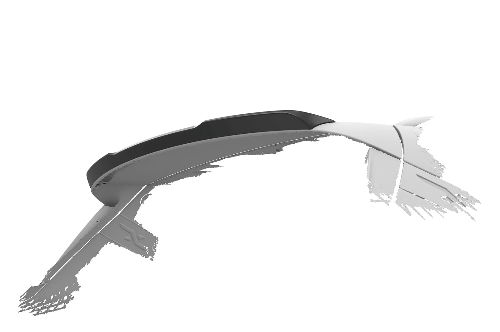 Heckflügel mit ABE für Seat Arona HF139 Schwarz Strukturiert