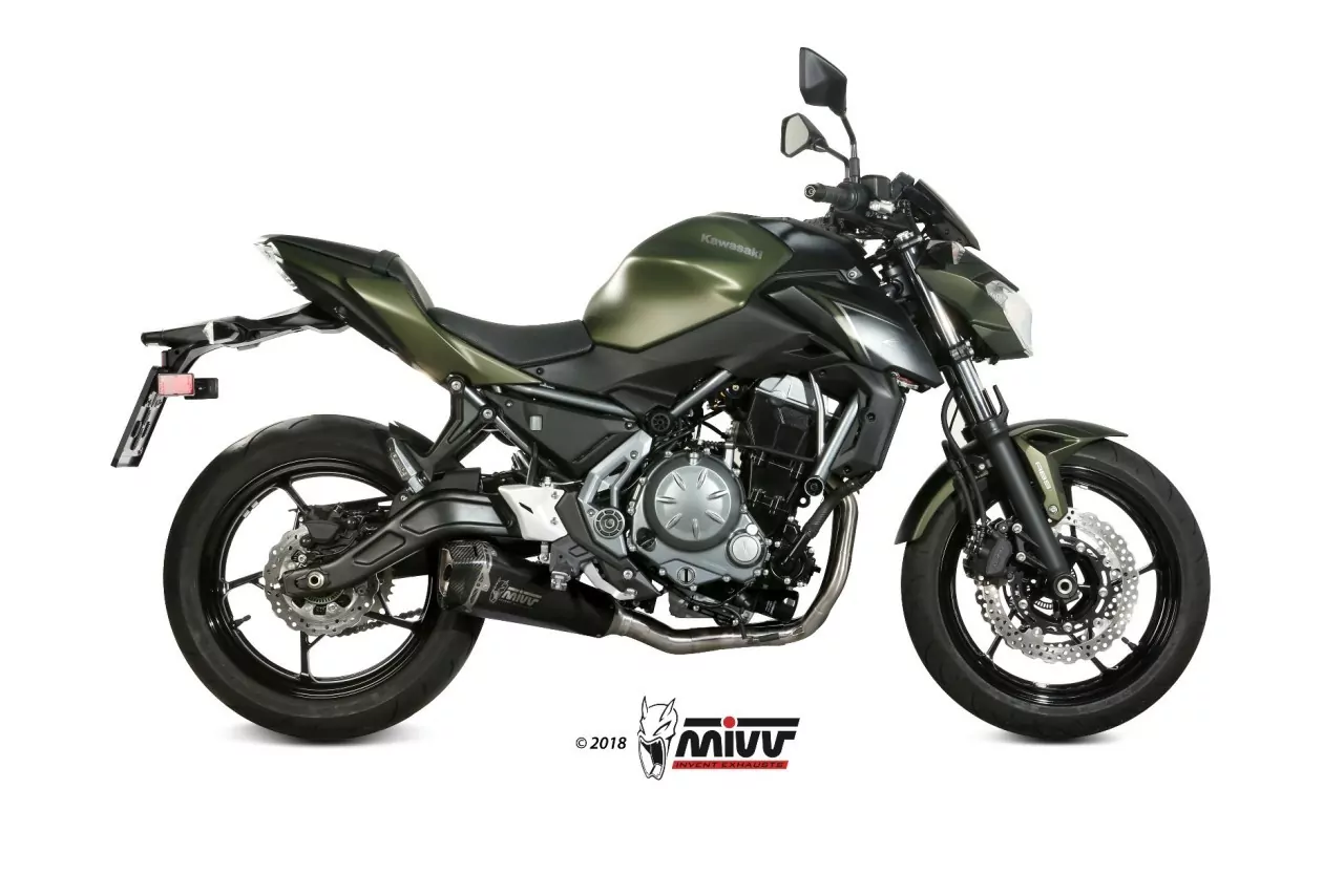 MIVV DELTA RACE Black KAWASAKI Z650/Ninja 650 17-21