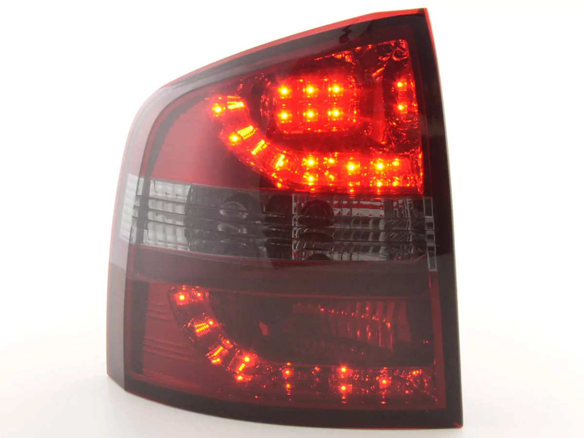 LED Rückleuchten Set Skoda Octavia Combi Typ 1Z Bj. 05-12 rot/schwarz