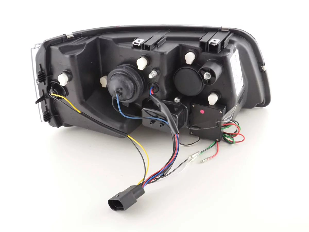 Scheinwerfer Set Daylight LED Tagfahrlicht VW Bus T5 Bj. 03-09 chrom