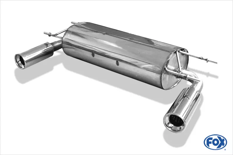 Mazda MX5 Typ NC  Endschalldämpfer Ausgang rechts/links - 1x90 Typ 13 rechts/links - dezenter sportlicher Sound mit EWG-Betriebserlaubnis