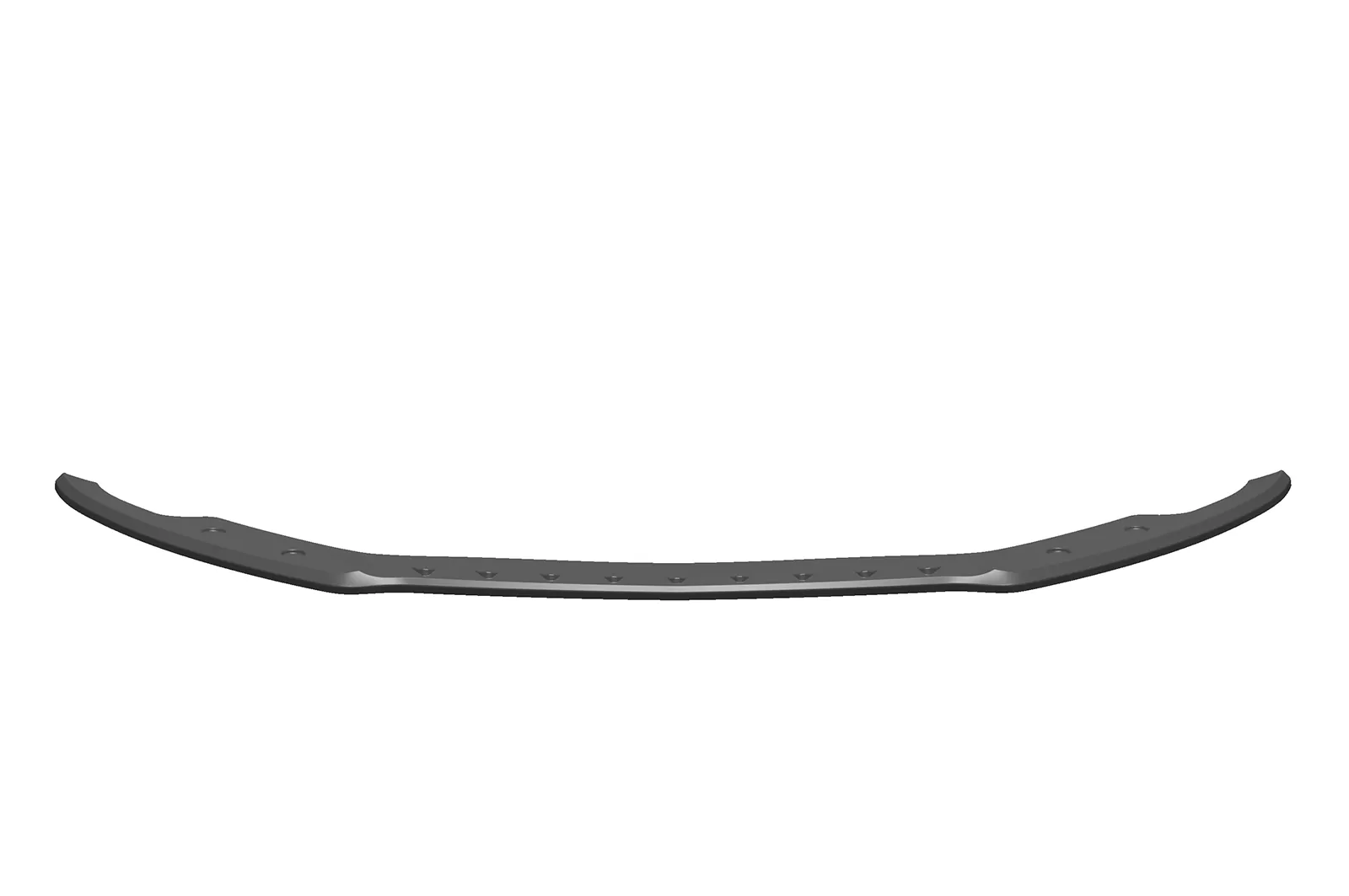 Cup-Spoilerlippe mit ABE für Ford Mustang VI CSL448 Strukturiert (schwarz matt)