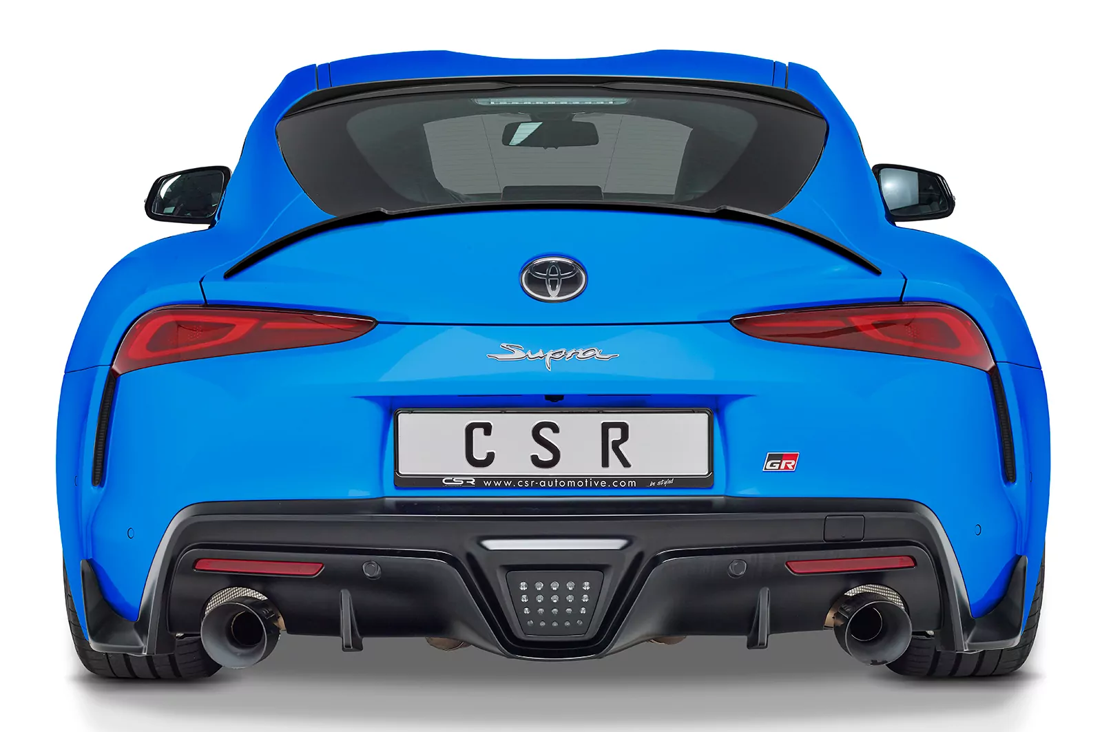 Heckflügel mit ABE für Toyota GR Supra (A90) HF719-M Carbon Look (matt)